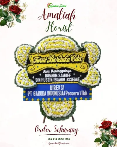 Papan Bunga Duka di Cingambul